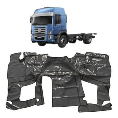 Imagem de Tapete Caminhão Cabine Dupla C/ Capô Vw Constellation - JCS Acessórios