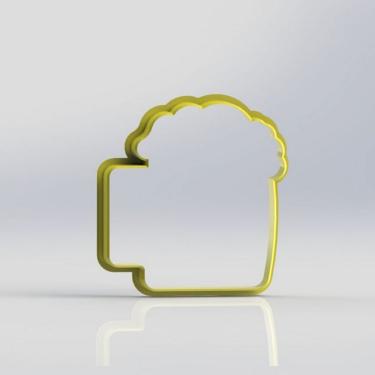 Imagem de Cortador Caneca De Chopp Mod 2 Tamanho 8Cm