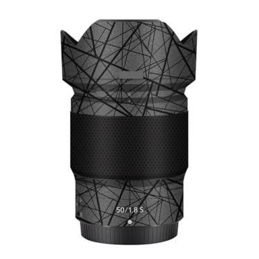 Imagem de Para Nikon Z 50mm F1.8S Adesivo de Lente de Câmera Revestimento Película Protetora Protetor Corporal Decalque Skin 50 1.8S (Cinza Cruzado
