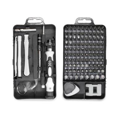 Imagem de Kit Chaves Celular Manutenção 115 em 1 Ferramenta Reparo Tablet - shop