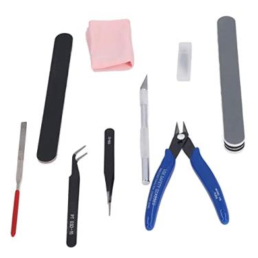 Imagem de Model Tool Kit Pelers Tweezers Ferramentas de Escultura de Arquivos Ferramentas de Artesanato Conjunto para Impressão 3D DIY