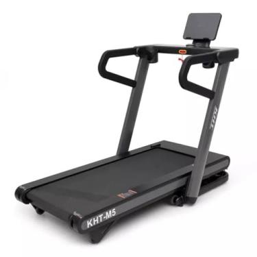 Imagem de Esteira Elétrica Profissional KHT - M5-4HP Dobrável com Inclinação Automática e Declive – Painel LED e Suporte até 150kg - 110V