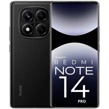 Imagem de Smartphone Note14 PRO NFC Câmera tripla 200MP 32MP Frontal 256GB tela AMOLED 120Hz FHD Plus 4G Preto