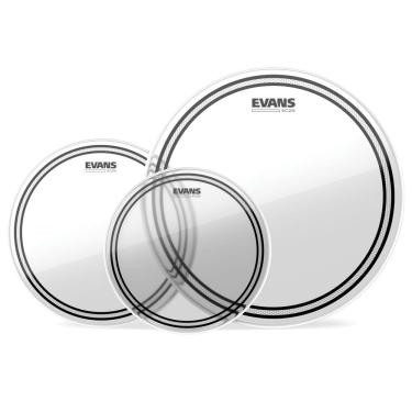 Imagem de Kit De Peles Standard Evans EC2S Transparente ETP-EC2SCLR-S