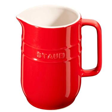 Imagem de Jarra Cerâmica 1 Litro Cereja Staub