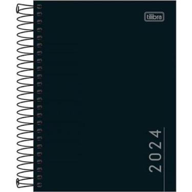Imagem de Agenda 2024 Napoli Executiva Preta M5 Tilibra 130087