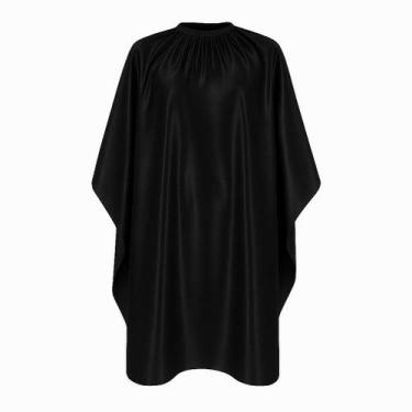 Imagem de Capa de Corte para Barbeiros e Cabeleireiros em Cetim com Zíper - Barb