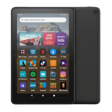 Imagem de Tablet HD 8 (12ª Geração) 8 Polegadas, 32GB, Wi-Fi, 2GB RAM, Bateria 13h, OS 8 – Leve, Rápido e Ideal para Leitura e Vídeos - Original