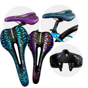 Imagem de Banco Bike Selim Bicicleta Premium,Banco Vazado, Confortável Anti Prostático e cores aleatório.