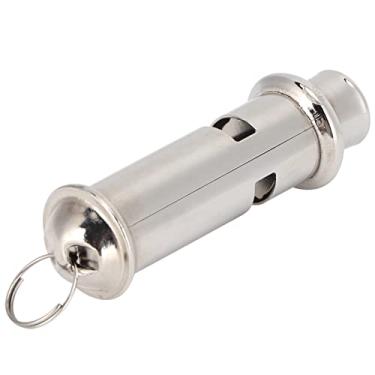 Imagem de Zerodis Asotamento do Ultrassom de Aço Inoxidável de Prata Compacto para Treinamento de Pombos Com Cordão, Instrumento de Treinamento Portátil Não -toxico para Em Escalas, Tubo de de Animais de