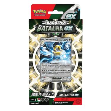 Imagem de Pokémon Baralho Batalha EX Melmetal 60 Cartas 290-41140 33946 - Copag