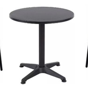 Imagem de Conjunto Jardim Varanda Aluminio Black Mesa + 2 Cadeiras