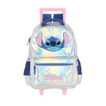Imagem de MOCHILA LUXCEL STITCH DISNEY C/RODAS INFANTIL MENINA IC41682SC-Feminino