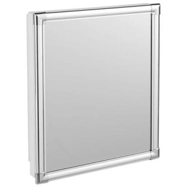 Imagem de Armario Espelheira Banheiro Sobrepor 29x39cm Aluminio Astra - 100015