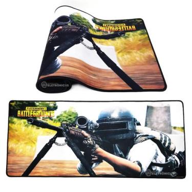 Imagem de Mousepad Grande 69cm X 30cm Personalizado Para Jogos Gamer Tipo Tapete