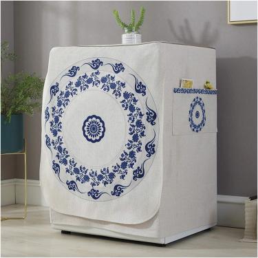 Imagem de Tampa Da Máquina De Lavar Roupa Tampa Da Máquina De Lavar Tambor Tampa Da Máquina De Lavar Roupa Para Máquina De Carregamento Frontal À Prova D'água à Prova De Poeira Fino Com, C