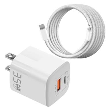 Imagem de LYONGTECH 35W Dual Ports USB-C Charger with 6.6ft Charging Cable for DJI Neo,Mini 4 Pro,3,2,2 SE,Mavic Mini Drone,Aavta 2,Action 3,4,5,RC/RC 2 Remote Controller Fast Wall Charge Accessories