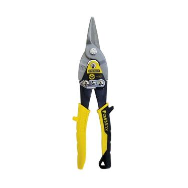 Imagem de Stanley Tesoura de Aviação Fatmax Reta, Ideal para Cortar Alumínio, Vinil, Cobre e Couro, Modelo 14-563