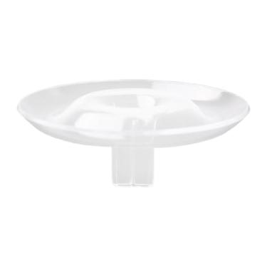 Imagem de Baoblaze Vaso de flores flutuante, suporte para arranjos florais, enfeite central de mesa transparente para cozinha, quarto, prateleira, lareira, sala de estar, L