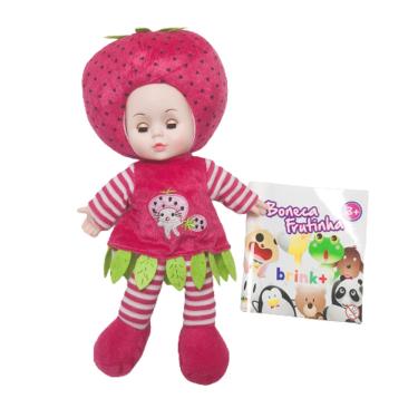 Imagem de Boneca de Pano 35cm Frutas Brink +