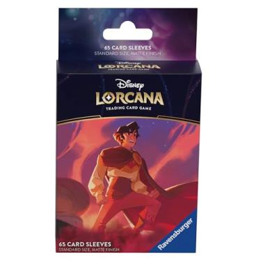 Imagem de Ravensburger Disney Lorcana TCG: Pacote de capas para cartas- Aladdin para maiores de 8 anos