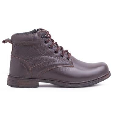 Imagem de Bota Social Masculino Confortável em Couro Legitimo - bell boots, 39, 