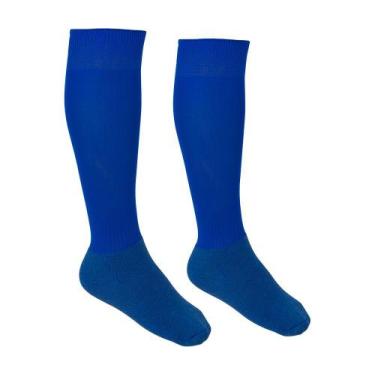 Imagem de Meia Futebol Ultra II Infantil 02312 - Poker, Azul, M