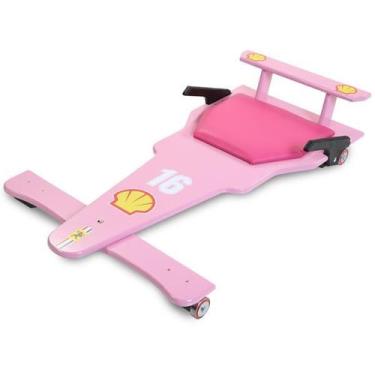 Imagem de Carrinho de Rolimã F1 Rosa 16 - Multidecor