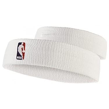 Imagem de Testeira NBA Headband Drifit Nike Branca