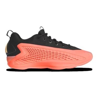 Imagem de Adidas Anthony Edwards 1 Low Mural - Escola para meninos (JI4076, laranja ácido/vermelho ácido), Laranja ácido/vermelho ácido/preto central, 21