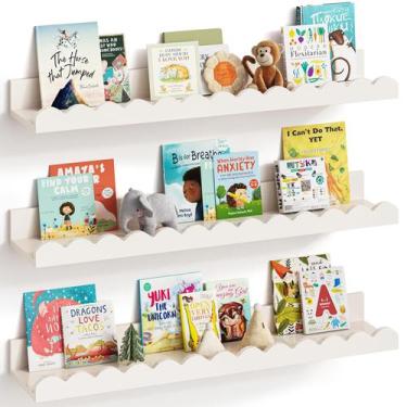 Imagem de Prateleiras de livros de berçário G&W Gruwald, conjunto de 3 designs r