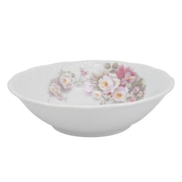 Imagem de Saladeira 24cm Porcelana Schmidt - Dec. Eterna E351, E351, 24