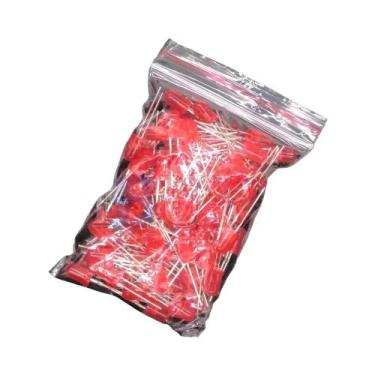 Imagem de Kit De Diodos LED Sortidos 100PCS 5mm Branco Verde Vermelho Azul Amare