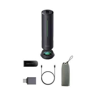 Imagem de Insta360 Viva-voz Wave AI Conference com Bluetooth, microfones com cancelamento de ruído, beamforming, certificação zoom, transcrição e resumo de IA, armazenamento de 32 GB para reuniões, podcasts