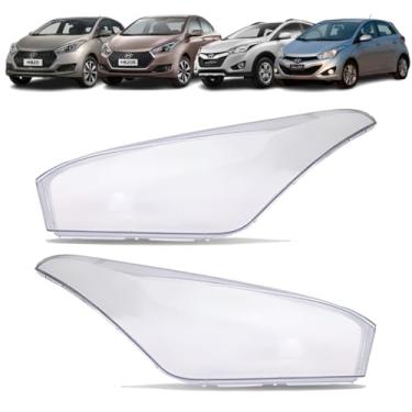 Imagem de Lente Farol Hb20 2012 2013 2014 2015 2016 2017 2018 2019 Par