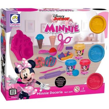 Imagem de Kit de Massinhas da Minnie Doceria com Acessórios - Cotiplás
