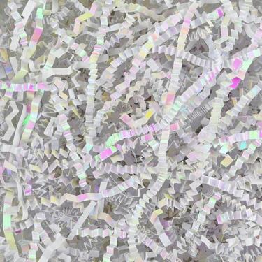 Imagem de Enchimento de trituração de papel enrugado Raissily 700g Diamond White