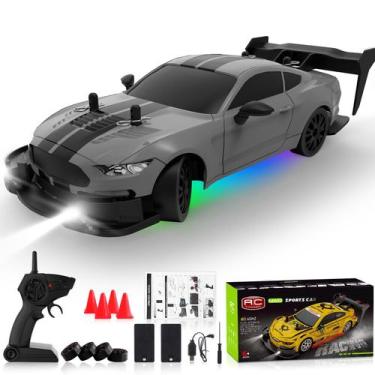 Imagem de Auto de Control Remoto EversaleT RC Drift 4WD 22 km/h con LED