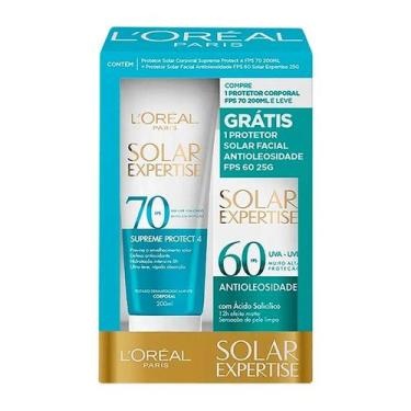 Imagem de Kit Protetor Solar L'Oréal Paris Solar Expertise Supreme Protect4 FPS7