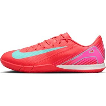 Imagem de Nike Tênis de futebol masculino Mercurial Vapor 16 Academy IC Low Top, Ember Glow Aurora Green, 42 BR
