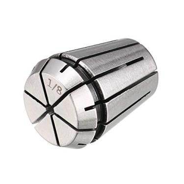 Imagem de uxcell ER25 1/8" mandril de pinça de mola para máquina de gravação, ferramenta de fresagem de torno