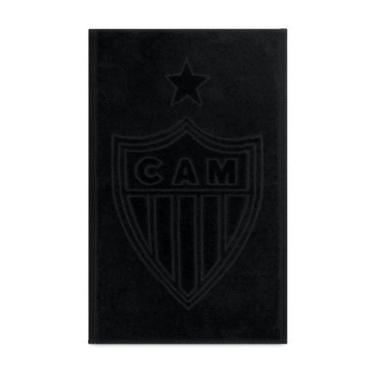Imagem de Toalha Academia Buettner - Atlético Mineiro Preto 33x50cm