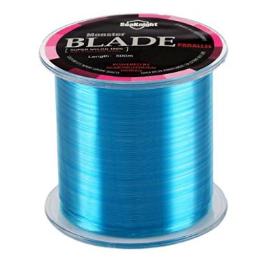 Imagem de (2LB/0.9KG/0.1mm/500M/549Yds, Blue) - SeaKnight Blade Monofilament Fishing Line 500m/547yds Japan Material Nylon Fishing Line 0.9-16kg Premium Mono Nylon Lines