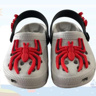 Imagem de Babuche Infantil Menino com Estampa de Aranha  Conforto e Estilo para 