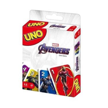 Imagem de UNO Marvel Vingadores  Jogo de Cartas dos Heróis Avengers! - A1