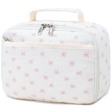 Imagem de LEDAOU Lancheira infantil para meninas, meninos, lancheira com isolamento térmico reutilizável para escola, piquenique, caminhada, creche