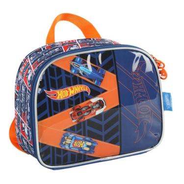 Imagem de Lancheira Térmica Hot Wheels Azul Luxcel La41493Hw