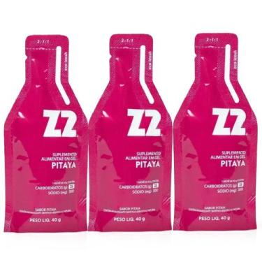 Imagem de Gel Z2 40g 3 Sachês Sabor Pitaya, Pitaya