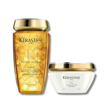 Imagem de Kit Kérastase Elixir Ultime - Shampoo 250Ml E Máscara 200Ml