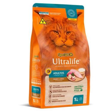 Imagem de Ração Special Cat Ultralife Frango Gatos Adultos 1 kg - MANFRIM